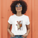 A Cartoon Of A Pig Wearing A Pumpkin And A Pumpkin T-Shirt