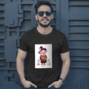 A Cartoon Of A Pig With A Pumpkin On It And A Pumpkin With Sprinkles On It T-Shirt