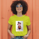 A Cartoon Of A Pig With A Pumpkin On It And A Pumpkin With Sprinkles On It T-Shirt