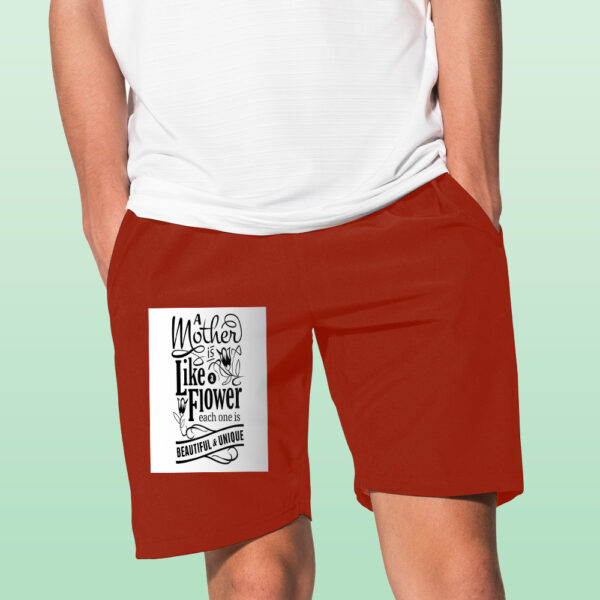 A Mother Is Like A Flower Each One Is Beautiful And Unique Shorts - Image 10