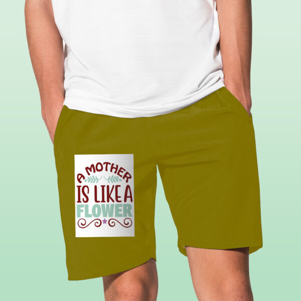 A Mother Is Like A Flower Shorts - Image 8