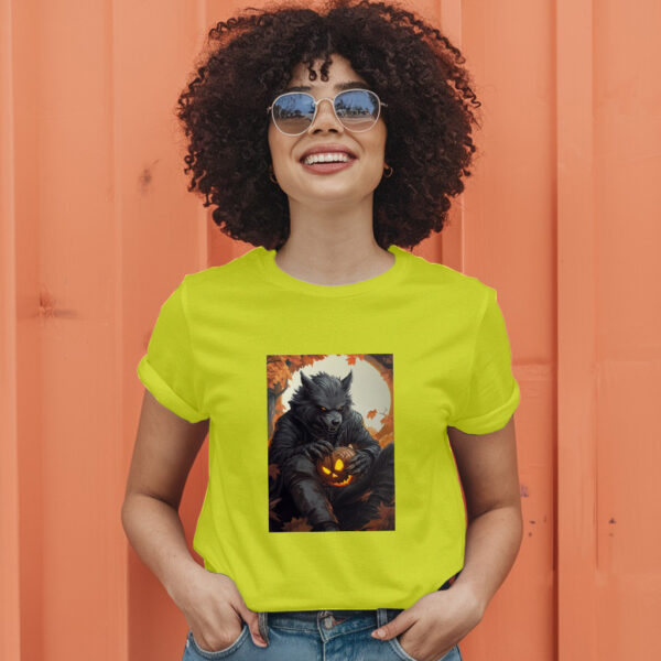 Anime Style Illustration With Scary Halloween Scene T-Shirt - Image 13