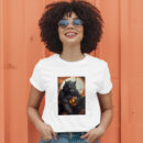 Anime Style Illustration With Scary Halloween Scene T-Shirt