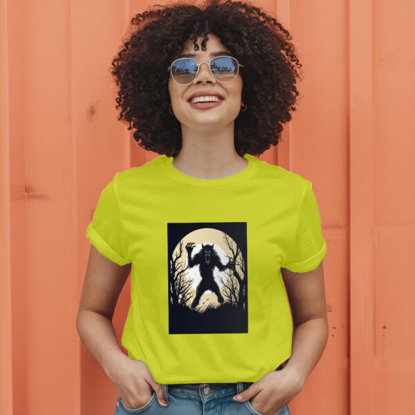 Arafed Image Of A Werewolf In The Woods T-Shirt - Image 13