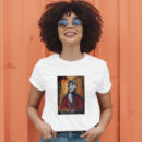 Charming Vector Art Of A Wolf Dressed As A Vampire T-Shirt
