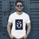 Creative Halloween Bat Design T-Shirt