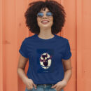 Creative Halloween Bat Design T-Shirt