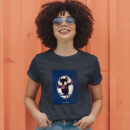 Creative Halloween Bat Design T-Shirt