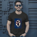 Creative Halloween Bat Design T-Shirt