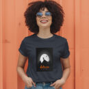 Creepy Halloween Background With Wolves T-Shirt