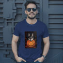 Curious Wolf Peeking Through The Forest T-Shirt
