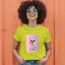 Cute Pig Robot Cyborg Cartoon Vector Icon Illustration Animal Icon T-Shirt