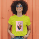 Cute Pig Vampire Holding Halloween Pumpkin  Halloween Cartoon Illustration T-Shirt