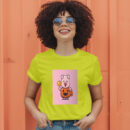 Cute Pig With Halloween Pumpkin Costume  Halloween Cartoon Illustration T-Shirt