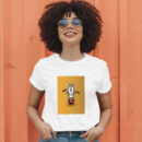 Cute Wolf In Halloween Cartoon Illustration 2 T-Shirt