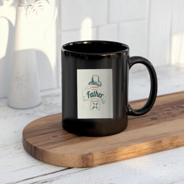 Engraving Hand Drawn Father's Day Mug