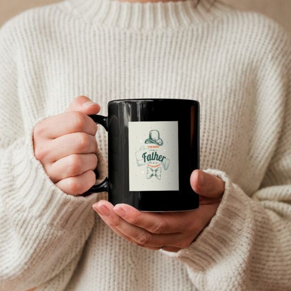 Engraving Hand Drawn Father's Day Mug - Image 3