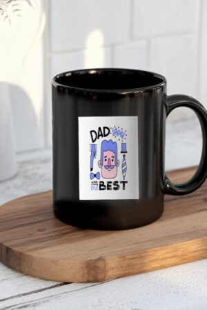 Father's Day With Man And Tie Mug