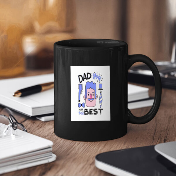 Father's Day With Man And Tie Mug - Image 2