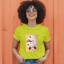 Flat  Animal Dracula Pig Illustration For Kids Cute Pig Character T-Shirt