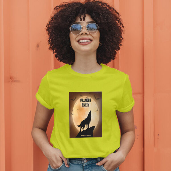 Fullmoon Party Design T-Shirt - Image 13