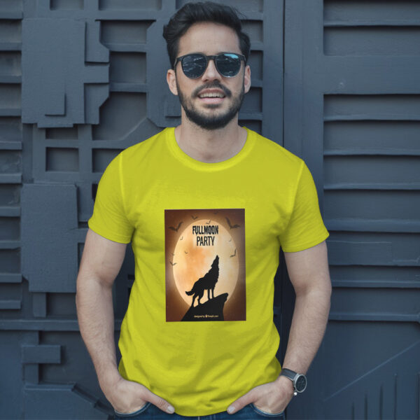 Fullmoon Party Design T-Shirt - Image 12