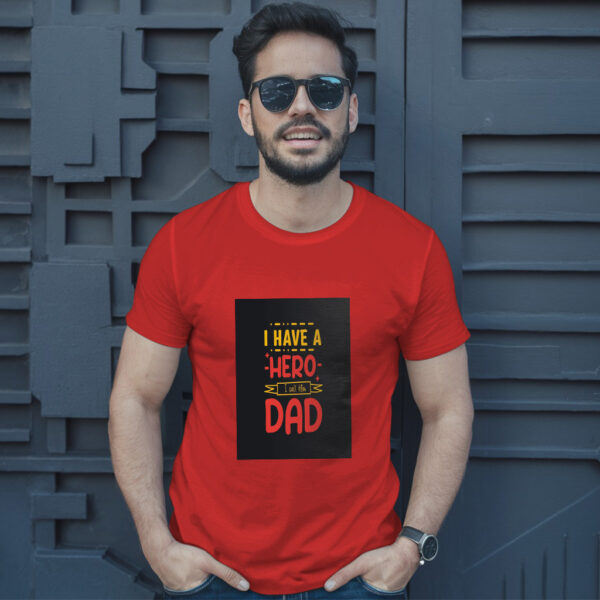 I Have Hero I Call Him Dad T-Shirt - Image 8