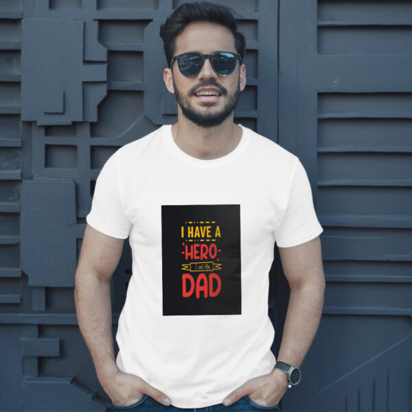 I Have Hero I Call Him Dad T-Shirt - Image 10